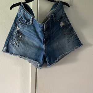 Torrid denim shorts